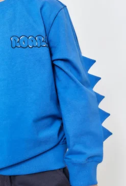 Bluza z długim rękawem - dinozaurowe kolce