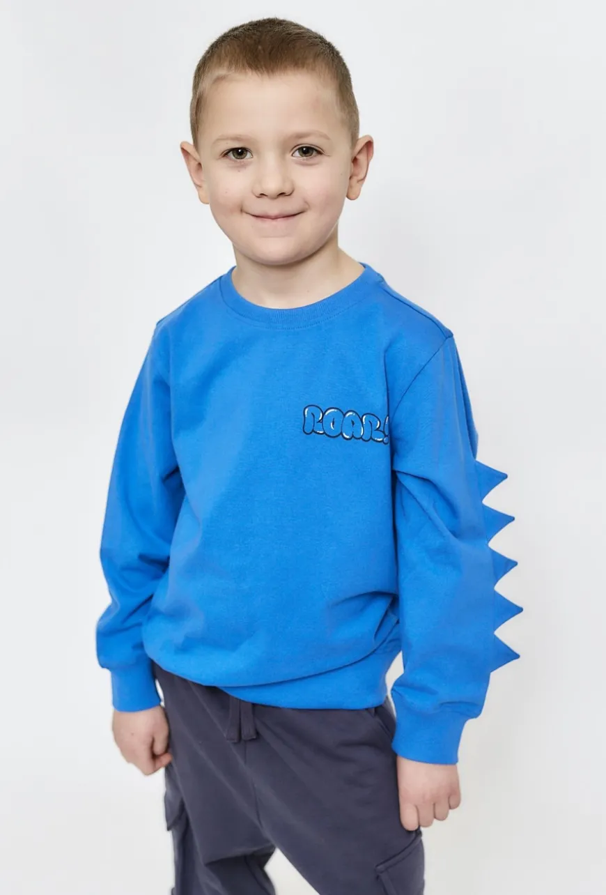 Bluza z długim rękawem - dinozaurowe kolce