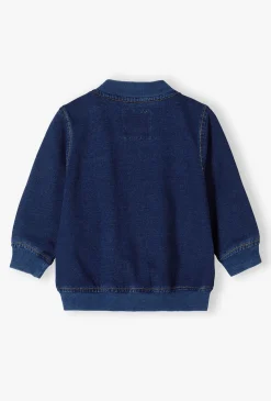 Bluza z dzianiny jeans - bomber - 5.10.15.