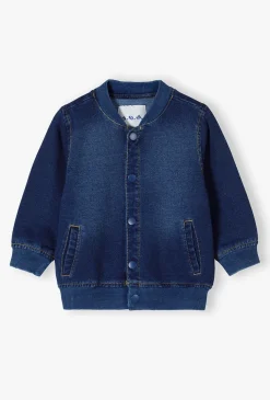 Bluza z dzianiny jeans - bomber - 5.10.15.