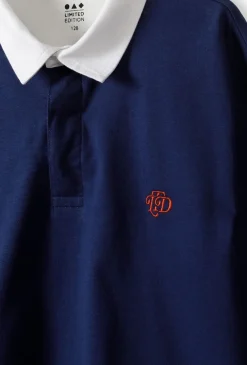 Bluza z kołnierzykiem - granatowa - Limited Edition