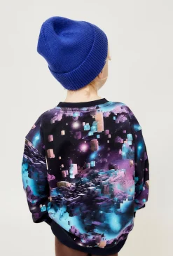 Bluza z nadrukiem kosmicznym