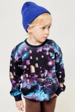 Bluza z nadrukiem kosmicznym