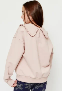 Bluza z ozdobnym kołnierzem