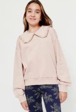 Bluza z ozdobnym kołnierzem