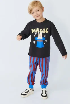Bluzka chłopięca z długim rękawem i printem - Limited Edition