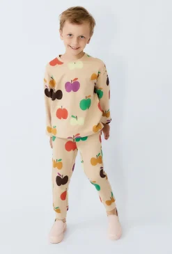 Bluzka chłopięca z printem jabłek - Limited Edition