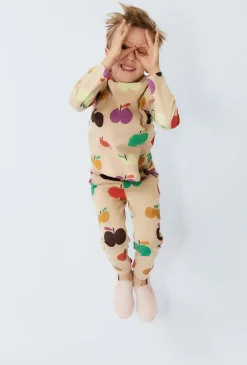 Bluzka chłopięca z printem jabłek - Limited Edition