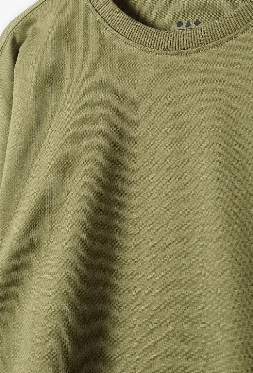 Bluzki dzianinowe niebieska i khaki - Limited Edition