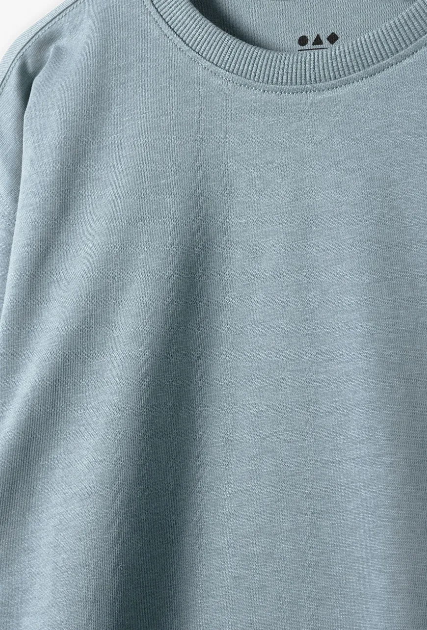 Bluzki dzianinowe niebieska i khaki - Limited Edition