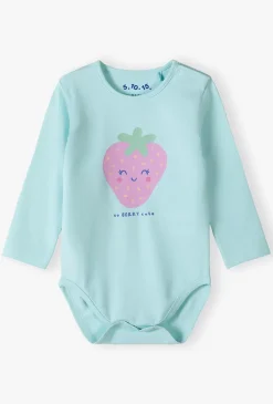 Body niemowlęce z długim rękawem „So Berry Cute”