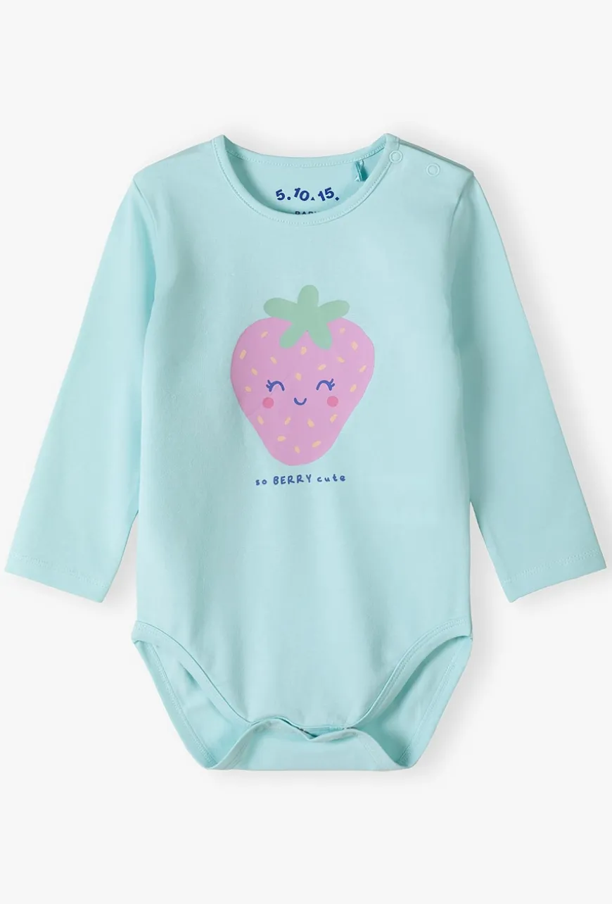 Body niemowlęce z długim rękawem „So Berry Cute”