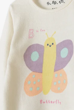 Body niemowlęce z długim rękawem „Butterfly”