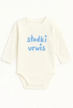 Body niemowlęce z długim rękawem „Słodki urwis”