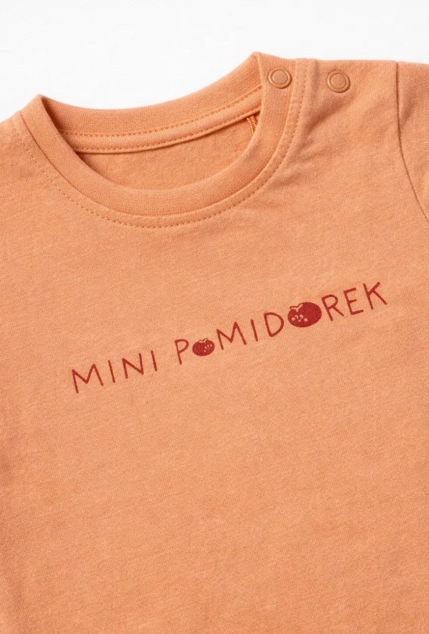 Body niemowlęce z krótkim rękawem „Mini Pomidorek”