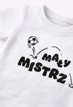 Body niemowlęce z krótkim rękawem – „Mały Mistrz”