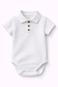Body polo z krótkim rękawem