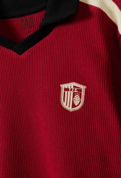 Bordowa bluza z długim rękawem - Limited Edition
