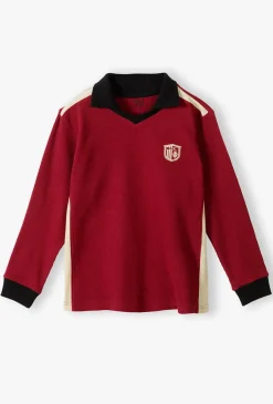 Bordowa bluza z długim rękawem - Limited Edition