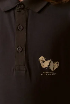 Chłopięce polo z długim rękawem