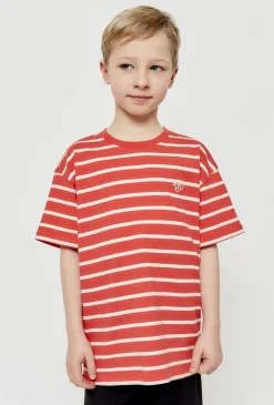 Chłopięcy T-shirt w paski