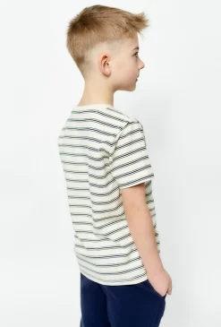 Chłopięcy T-shirt w paski