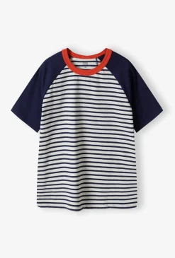 Chłopięcy T-shirt w paski