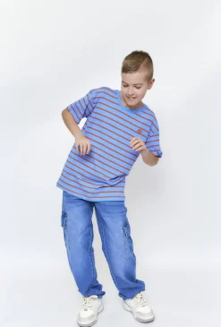 Chłopięcy t-shirt w paski