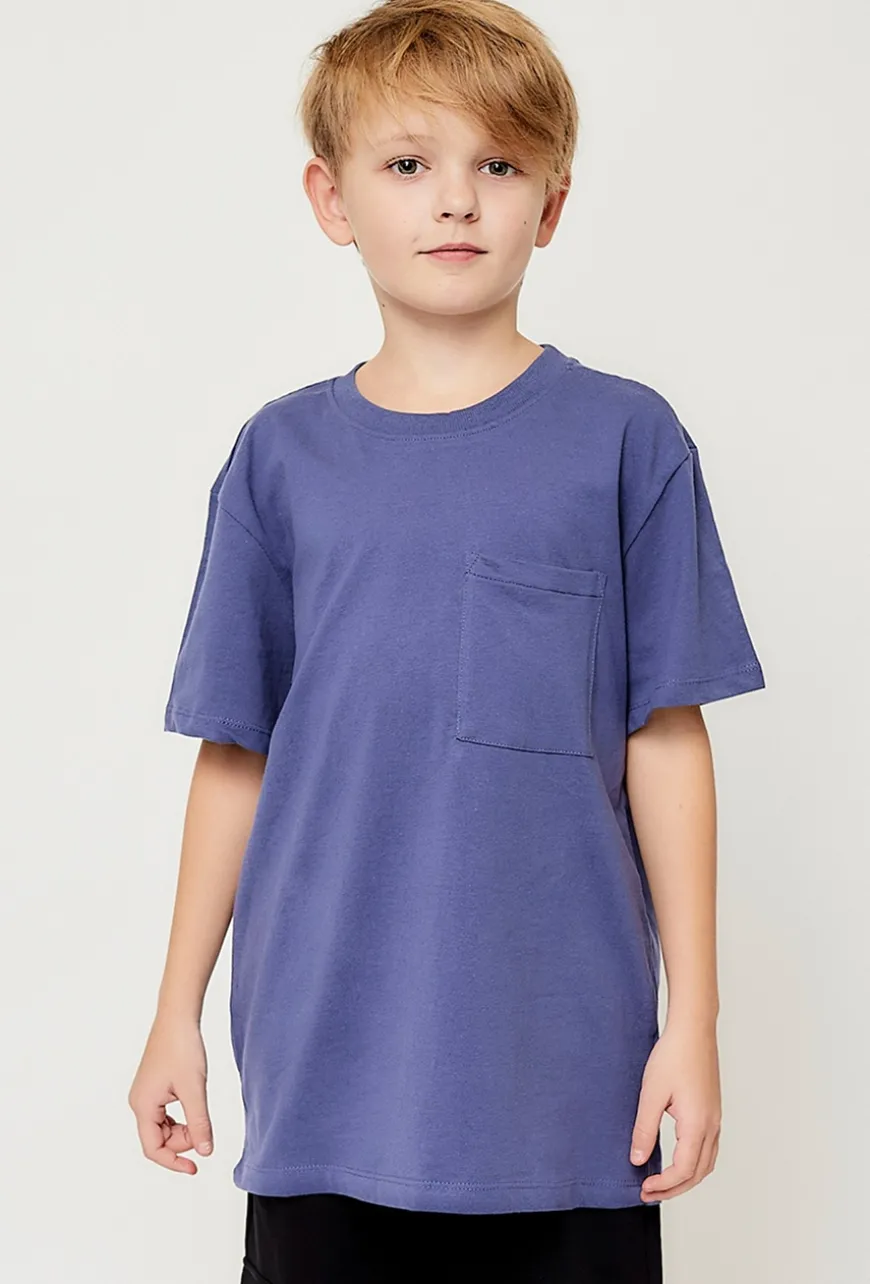 Chłopięcy t-shirt z kieszonką