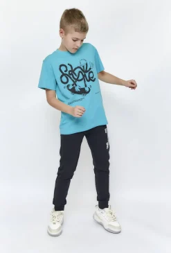 Chłopięcy t-shirt z nadrukiem