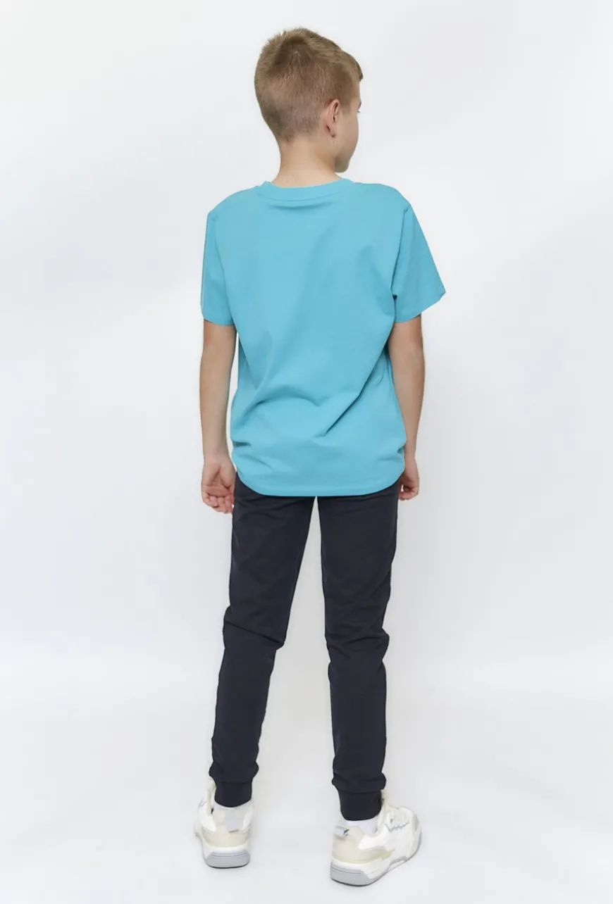 Chłopięcy t-shirt z nadrukiem