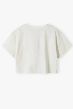 Crop top dziewczęcy „Besties”