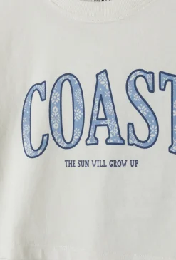 Crop top dziewczęcy „Coast”