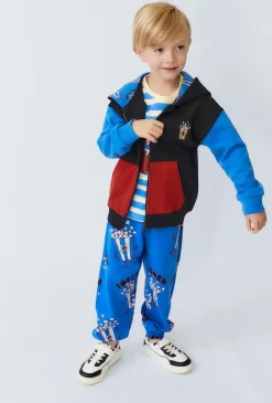 Czarna bluza chłopięca z kapturem i haftem - Limited Edition