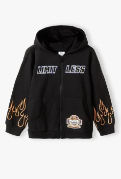 Czarna bluza dresowa dla chłopca - Limit Less - Limited Edition