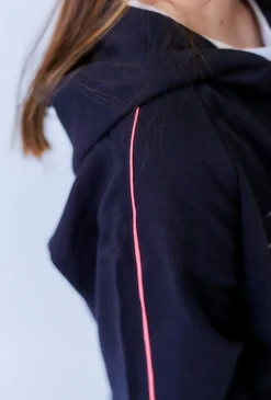 Czarna bluza dziewczęca z kapturem - Limited Edition