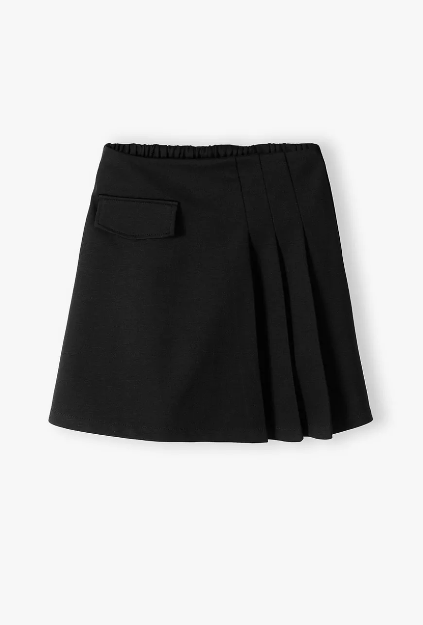 Czarna elegancka spódniczka dla dziewczynki