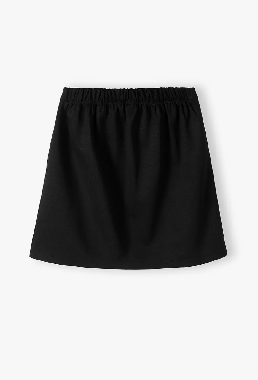 Czarna elegancka spódniczka dla dziewczynki