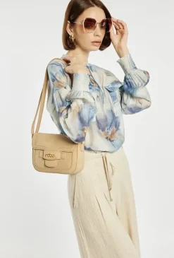 Damska torba crossbody z klapą Nobo