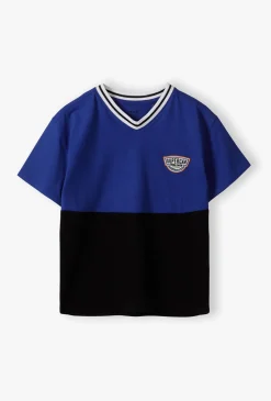 Dwukolorowy t-shirt dla chłopca - Limited Edition