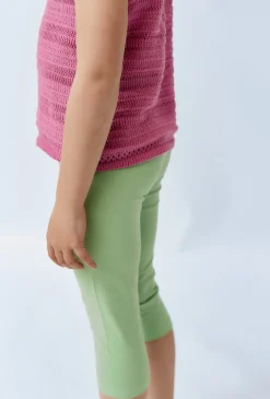 Dziewczęce legginsy 3/4
