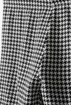Dziewczęce legginsy w pepitkę