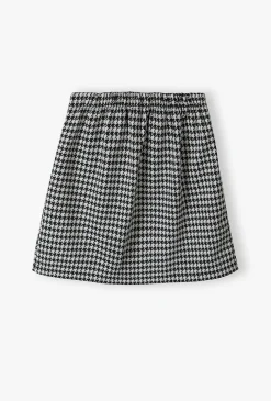 Elegancka plisowana spódnica dziewczęca w pepitkę