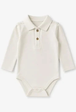 Eleganckie body niemowlęce z długim rękawem