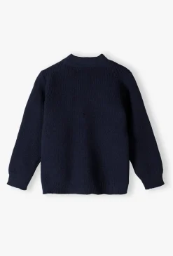 Elegancki sweter niemowlęcy – rozpinany kardigan dla chłopca
