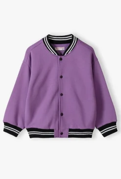 Fioletowa bluza bomber - Lincoln&Sharks