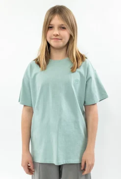 Gładki t-shirt dziewczęcy