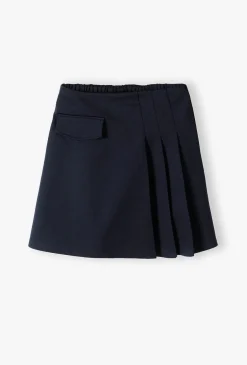 Granatowa elegancka spódniczka dla dziewczynki