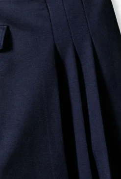 Granatowa elegancka spódniczka dla dziewczynki