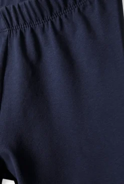 Granatowe legginsy 1/2 dziewczęce